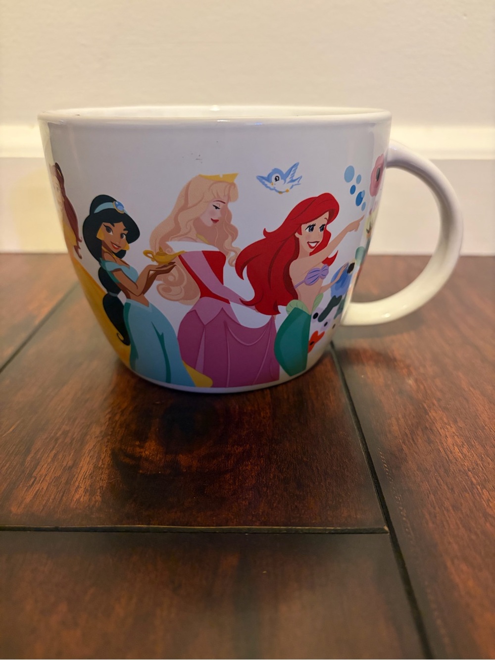 Disney White Mug with Princesses